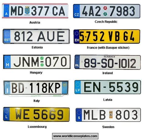 cz nummerbord